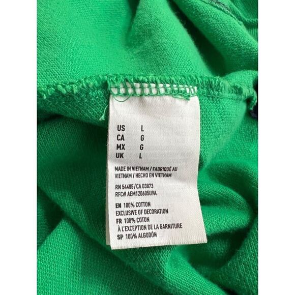 American Eagle Men's Green Polo Shirt Large - Picture 6 of 6